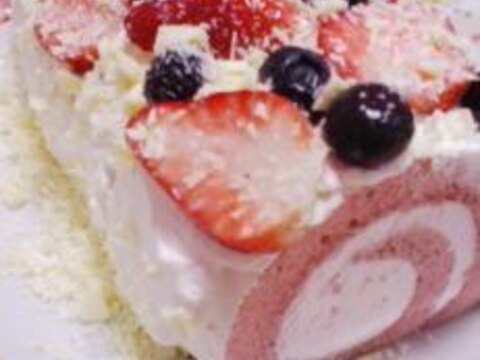 ロールケーキをデコレーション レシピ 作り方 By Happysumeer 楽天レシピ ロールケーキをデコレーション レシピ 作り方 By Happysumeer 楽天レシピ